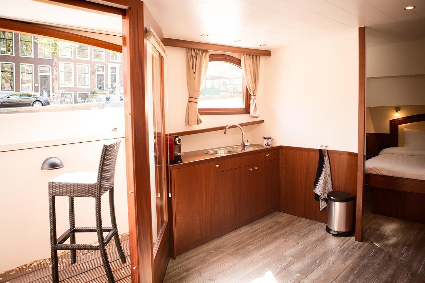 Apartamento Prinsenboot Ámsterdam Exterior foto